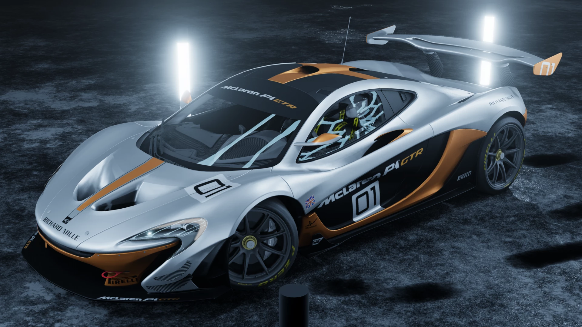 McLaren P1 GTR PAID 1.1 BeamNG.drive